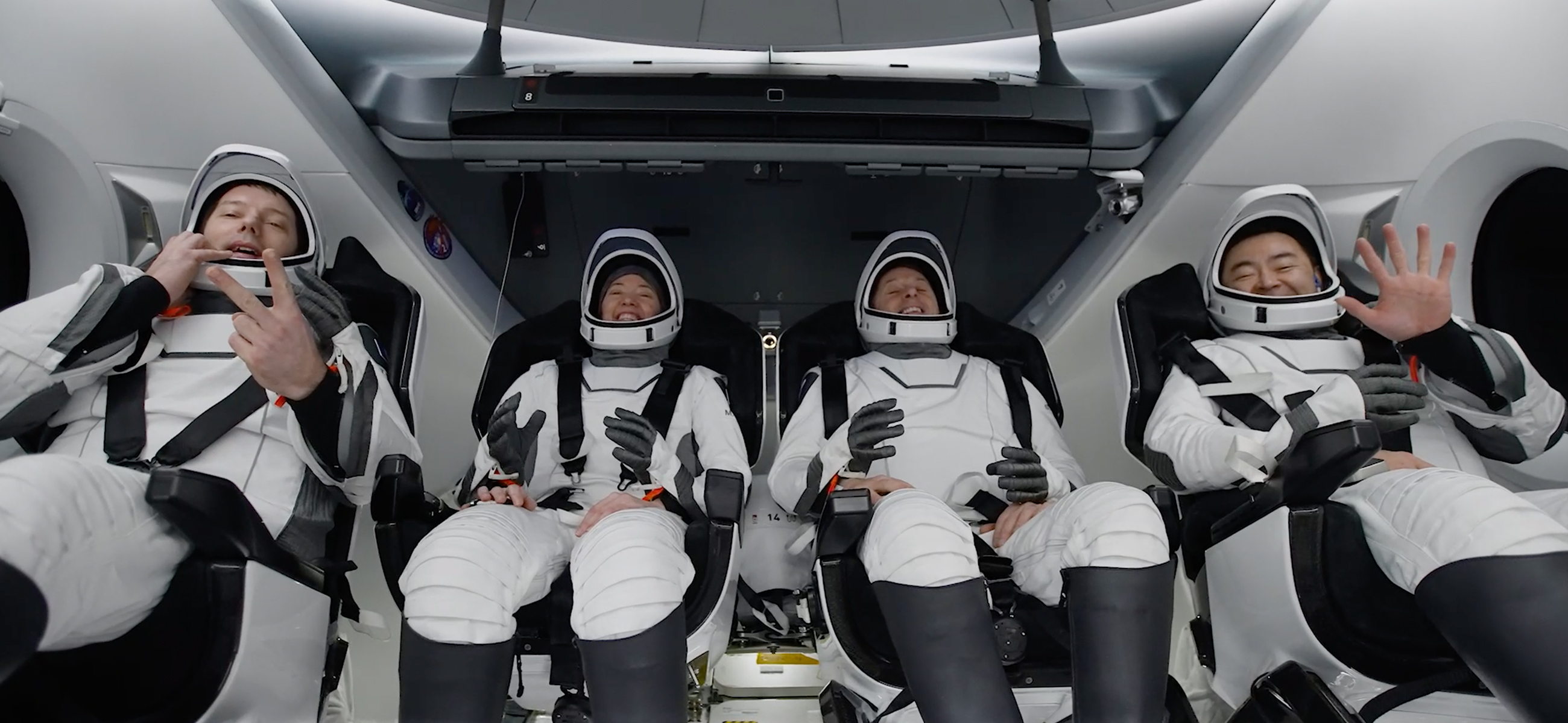 Launch/entry spacesuits: Past, present, and possibly future, image size:2600x1200